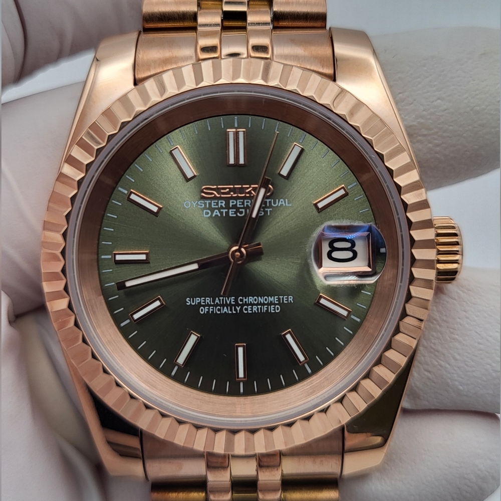 New 39mm Seiko Mod  Automatic Watch